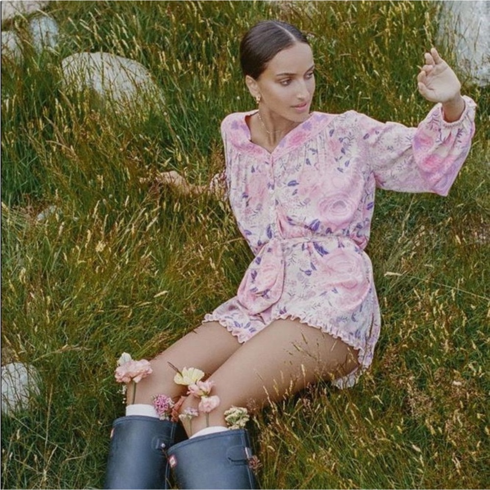 Spell & The Gypsy Mystic Playsuit Romper in Musk XXS - Picture 3 of 14